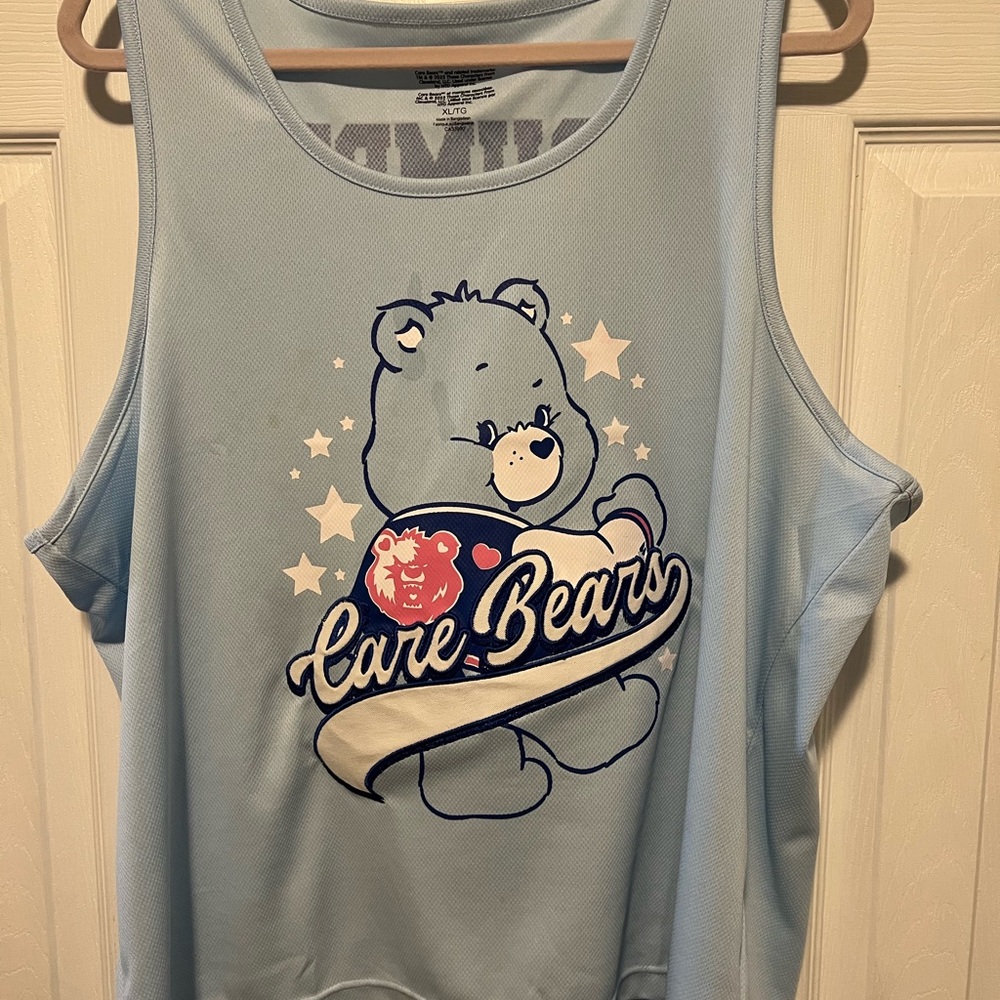 Care Bears Light Blue Grumpy 82 Tank